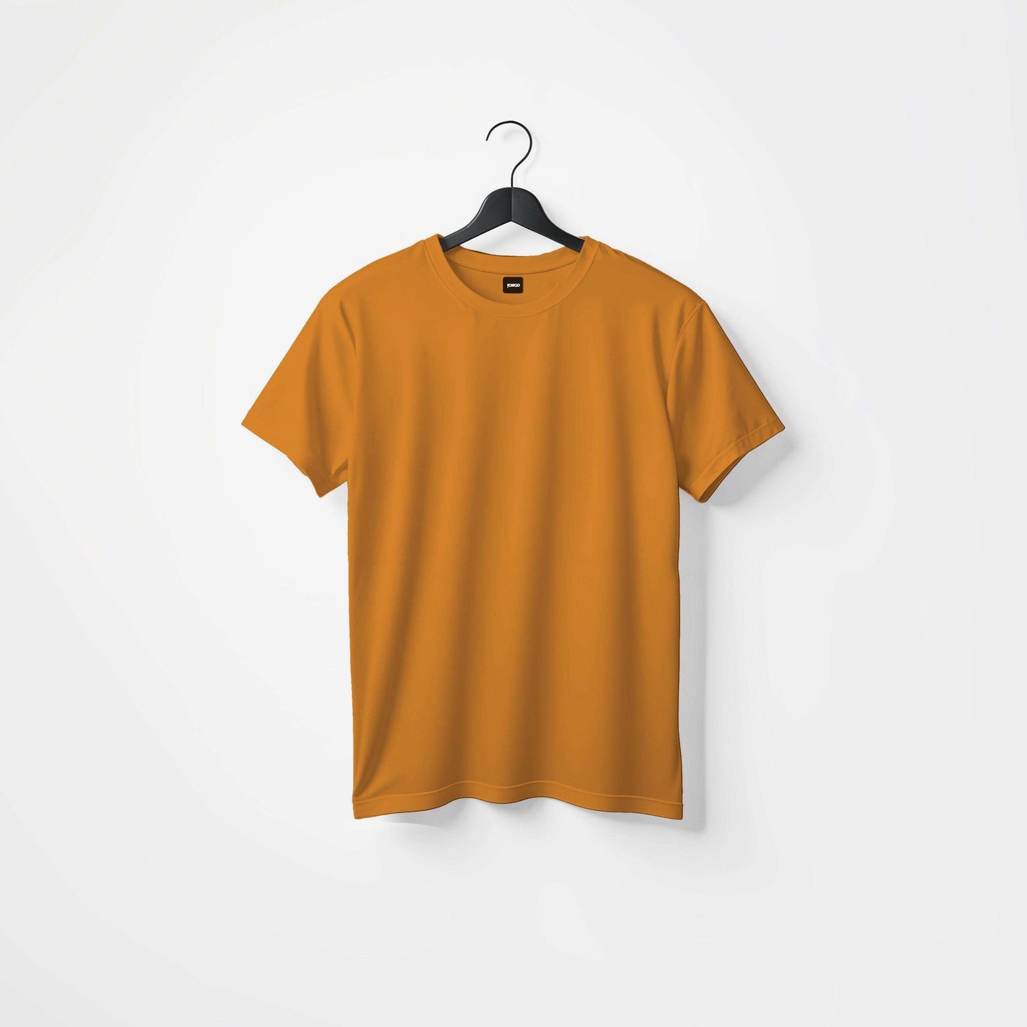 Ichigo Solid Green Regular Fit Tee