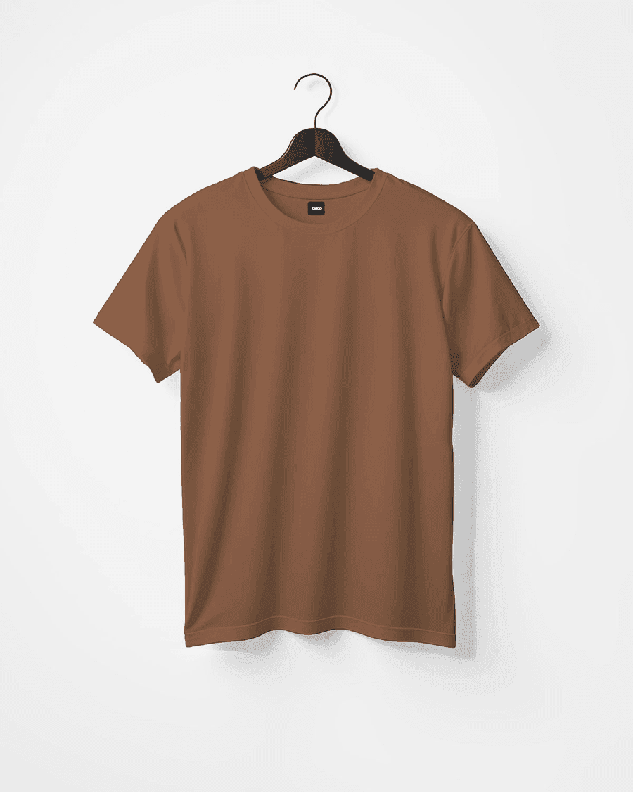 Ichigo Solid Red Regular Fit Tee